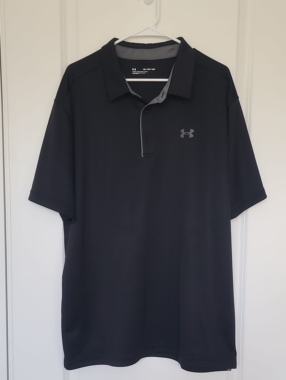 Under Armour Black Men's Performance Polo with Subtle Logo